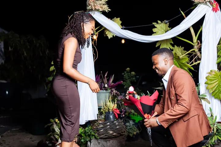 Panashe offering Shantel roses